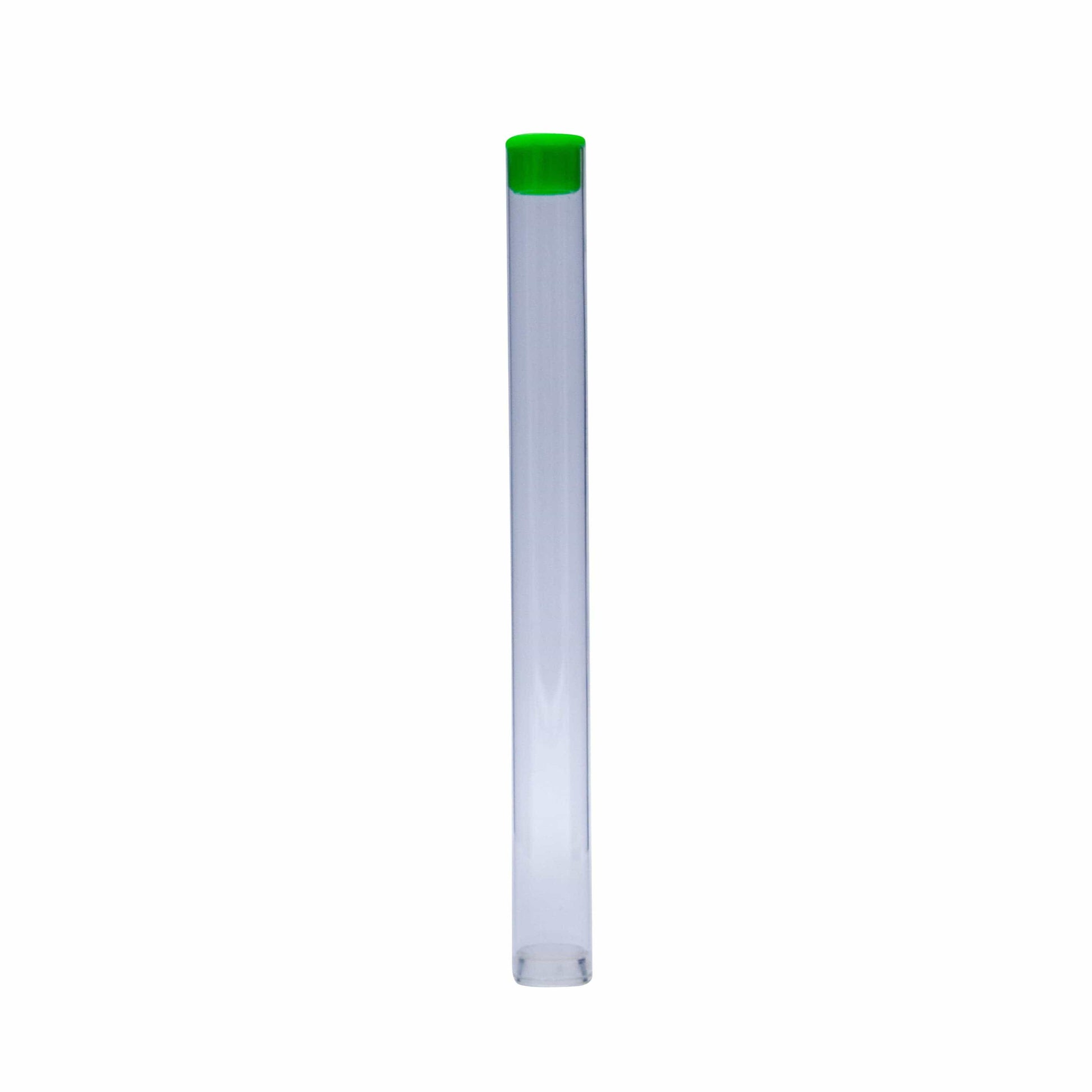 Plastic Tubes for Vape Cartridges 13mm x 138mm Green