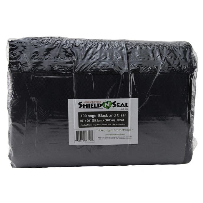 Shield N Seal Precut Vacuum Sealer Bags 15 x 20-in