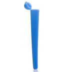 Tapered Push Top Tube Single Unit (Less Than Box Qty) / Light Blue