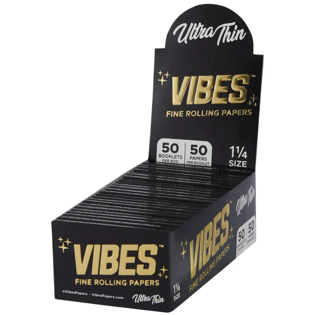 VIBES 1.25" Papers Box of 50 Books (50 Papers/Book) Ultra Thin