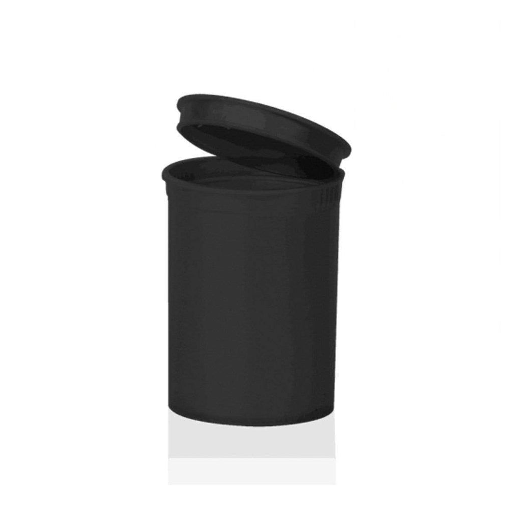 30 Dram Pop Top Child Resistant Bottles Black