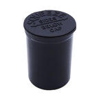 30 Dram Pop Top Child Resistant Bottles Black