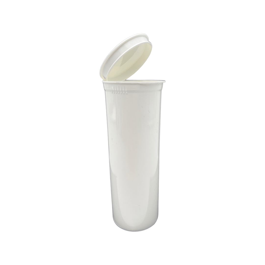 60 Dram Pop Top Child Resistant Bottles White