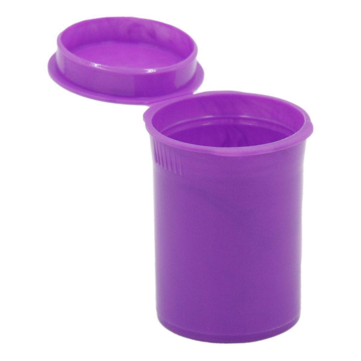 8 dram Pop Top Child Resistant Bottle COPY Purple