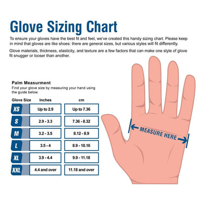 Ammex X3 Industrial Black Nitrile Disposable Gloves