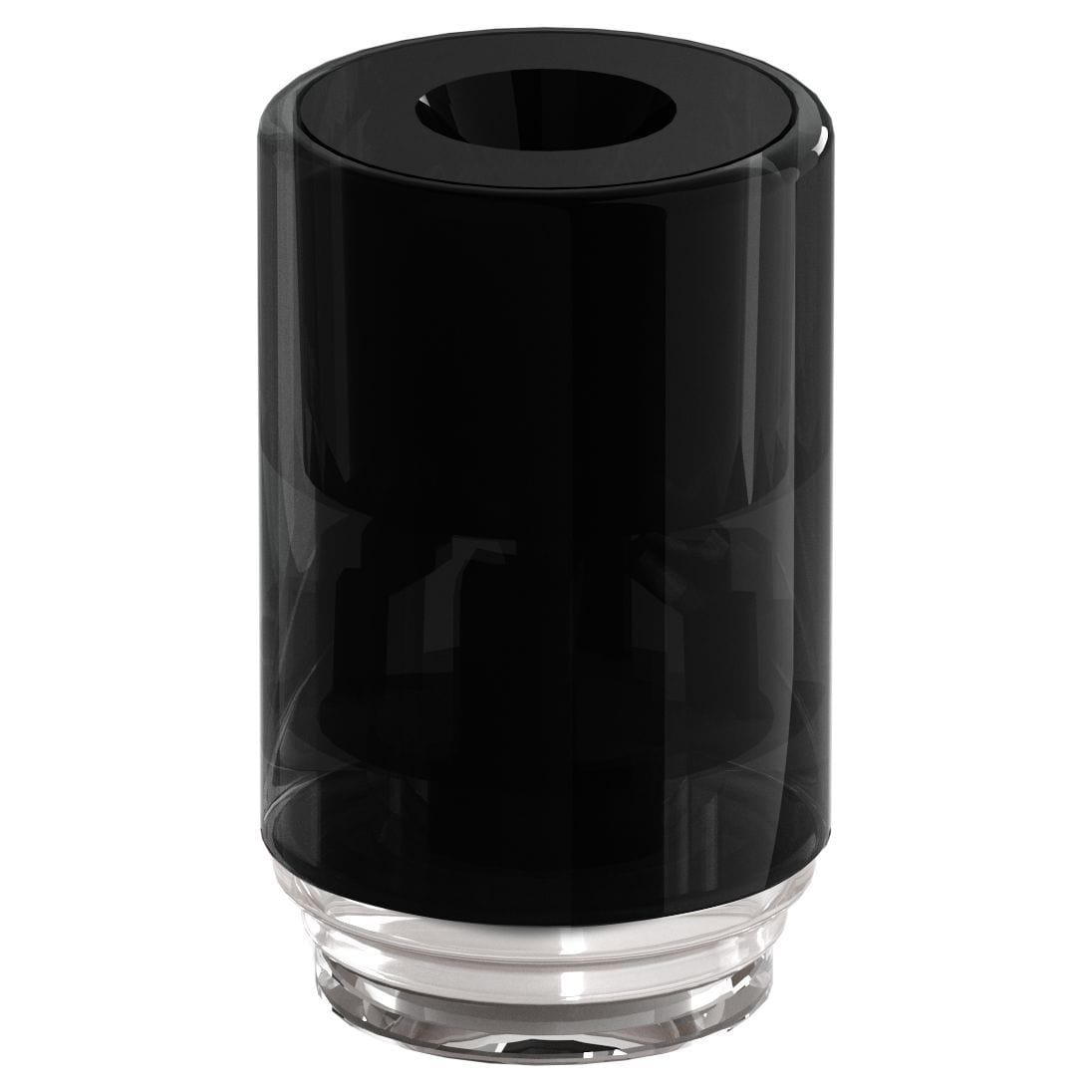 AVD Black Plastic Barrel Mouthpiece (Fits Eazy-Press Glass Cartridge)