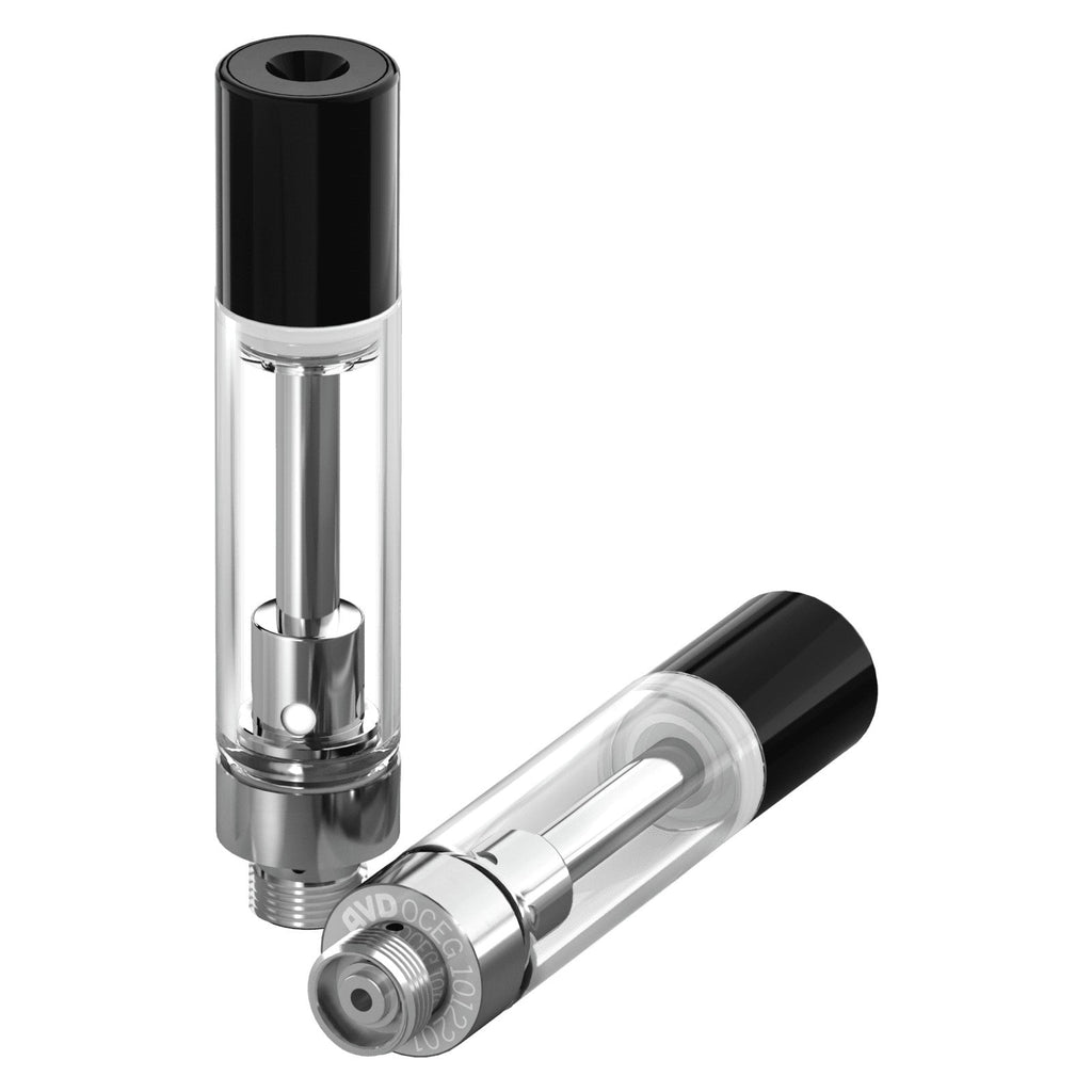 AVD Black Plastic Barrel Mouthpiece (Fits Eazy-Press Glass Cartridge)