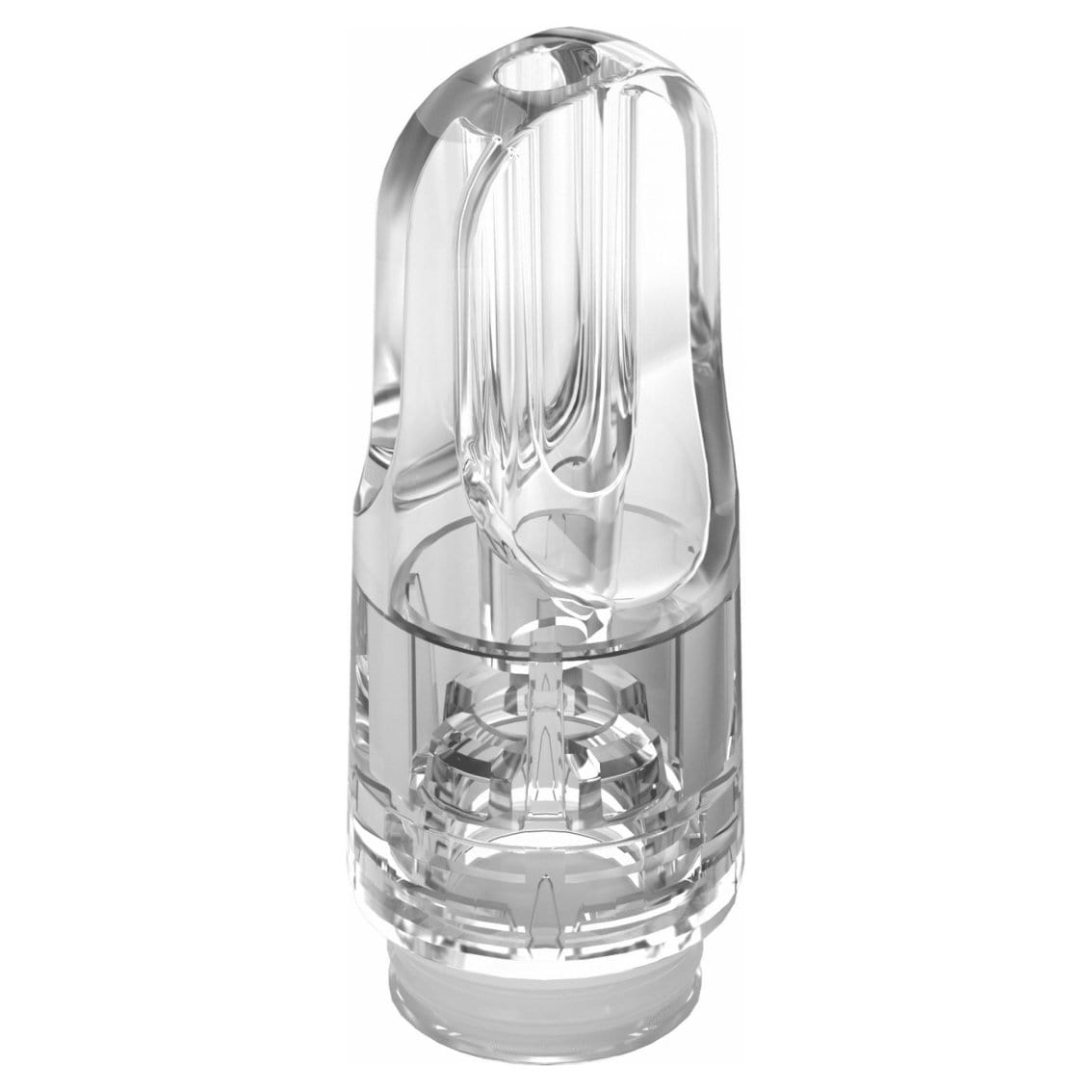 AVD Clear Plastic Flat Mouthpiece (Fits Eazy-Press Glass Cartridge)