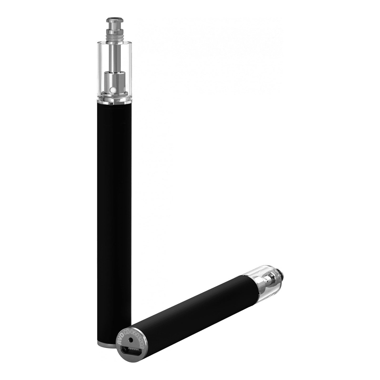 AVD Disposable Rechargeable Eazy-Press (C3) Vape Cartridge (0.5 ml, 2.0mm) Black