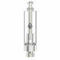 AVD Eazy-Press Glass Vape Cartridge Base with California THC Warning Icon (1.0 ml, 2.0mm, CA!)