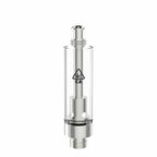 AVD Eazy-Press Glass Vape Cartridge Base with California THC Warning Icon (1.0 ml, 2.0mm, CA!)