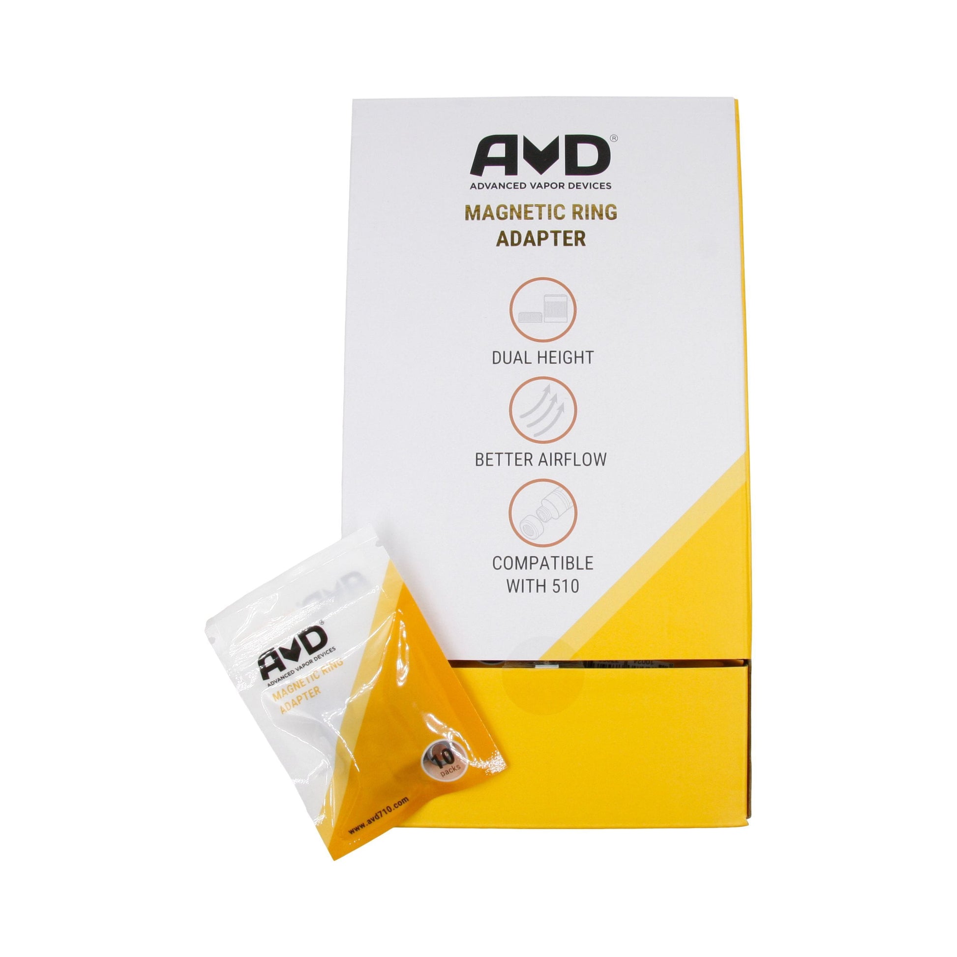 AVD Magnetic Ring Adapter for 510 Cartridges (10 pcs)