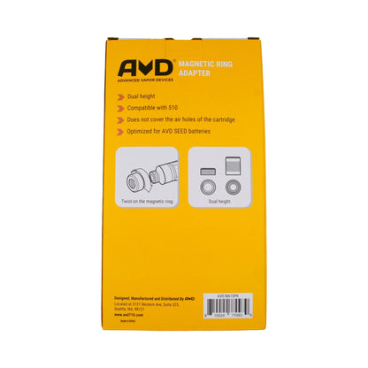 AVD Magnetic Ring Adapter for 510 Cartridges (10 pcs)