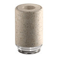 AVD Natural White Hemp Plastic Barrel Mouthpiece (Fits Eazy-Press Glass Cartridge)