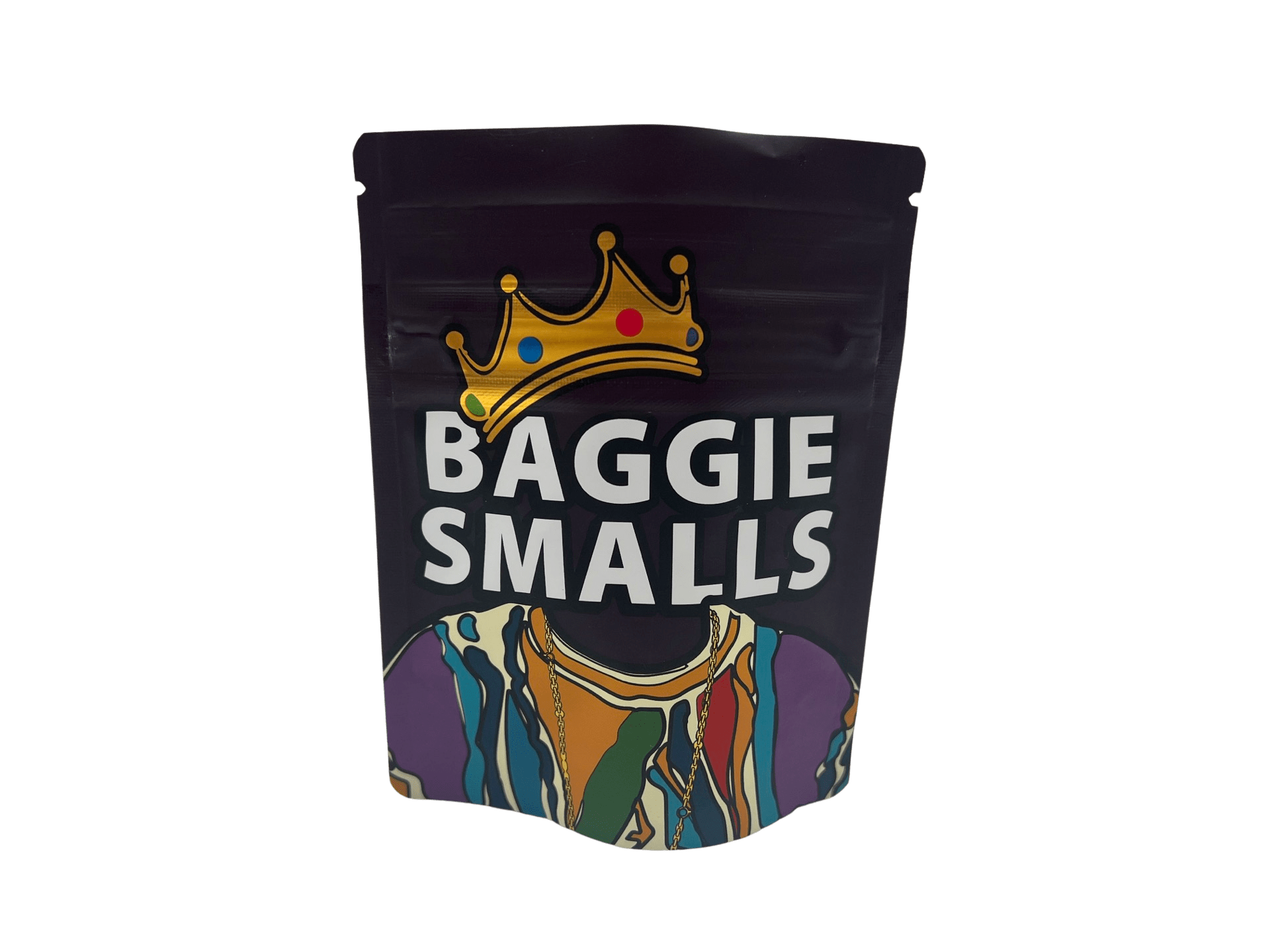 Bag King Baggie Smalls Wide Mouth Child Resistant Mylar Bag ( 1/8th oz)