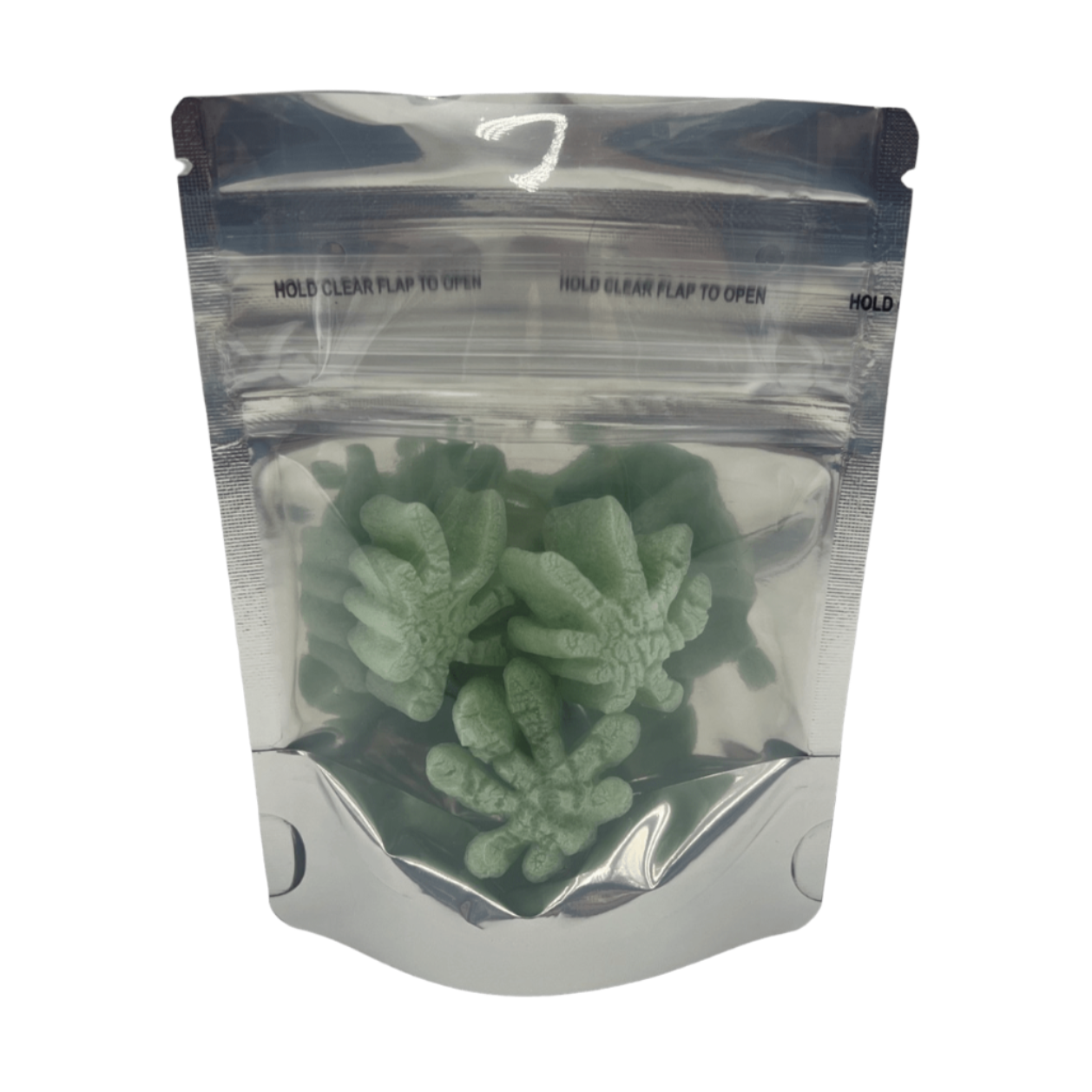 Bag King Baggie Smalls Wide Mouth Child Resistant Mylar Bag ( 1/8th oz)