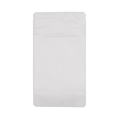 Bag King Child-Resistant Clear Front Bag (1/4th oz) Matte White