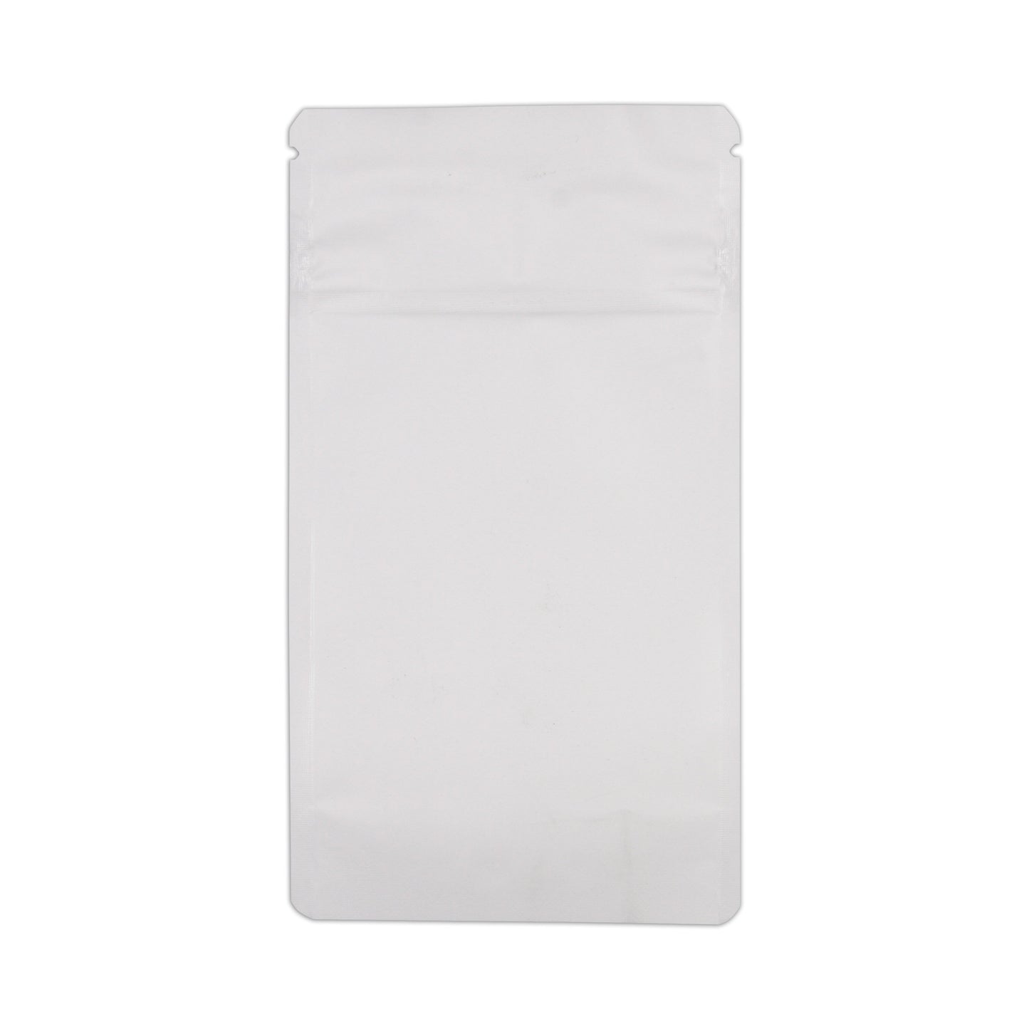 Bag King Child-Resistant Clear Front Bag (1/4th oz) Matte White