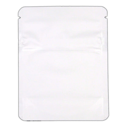 Bag King Child-Resistant Clear Front Bag (1 gram) Matte White