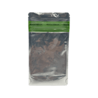 Bag King Child-Resistant Clear Front Green Zipper Bag (1/4th oz)