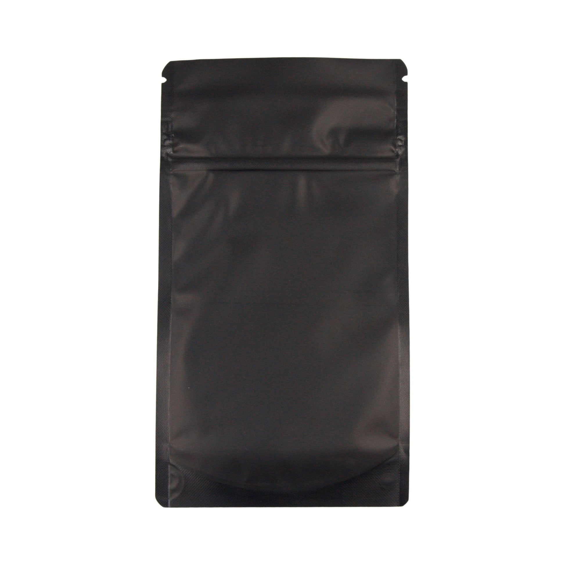 Bag King Child-Resistant Clear Front Mylar Bag (1/4th oz) Matte Black
