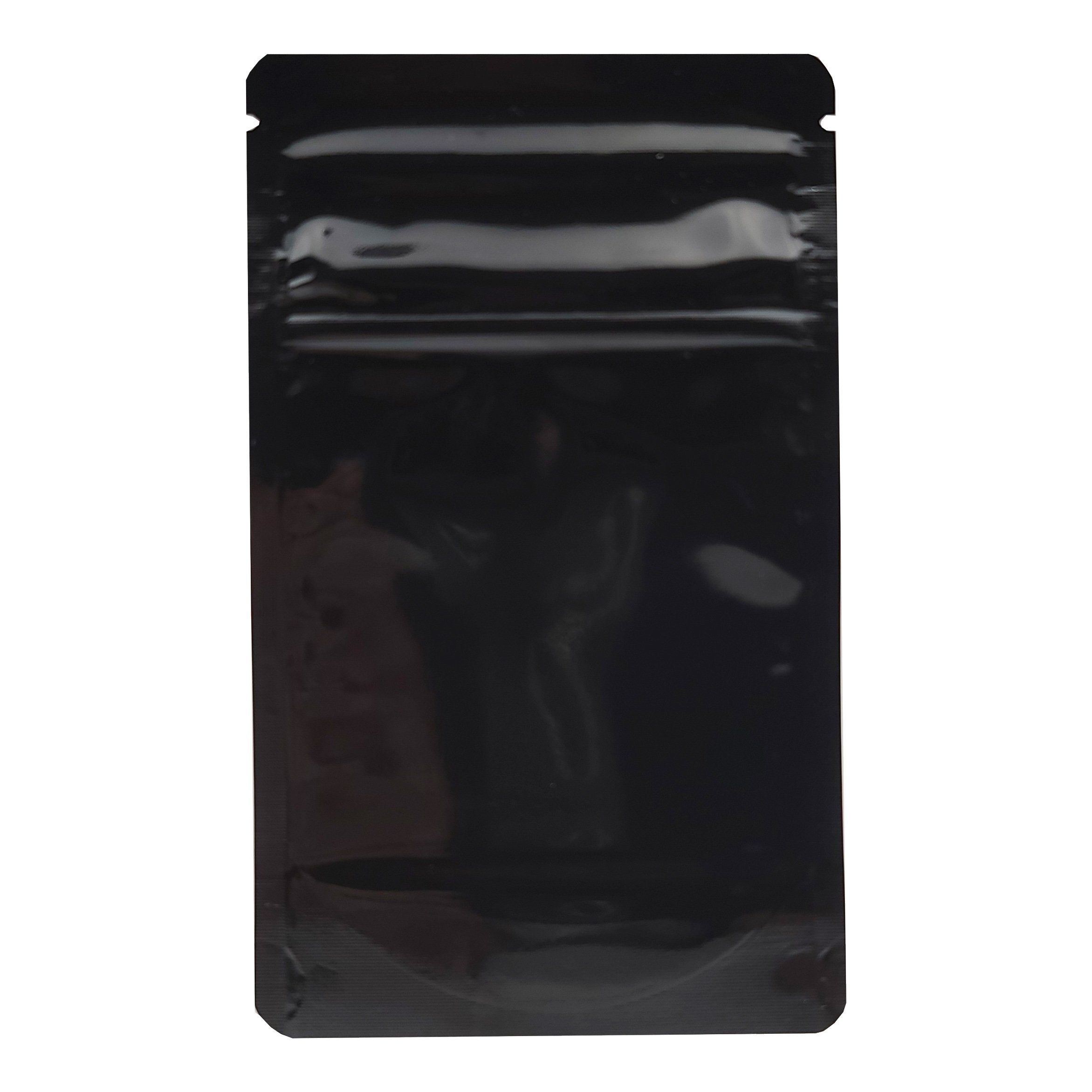 Bag King Child-Resistant Opaque Bag (1/8th oz) Black