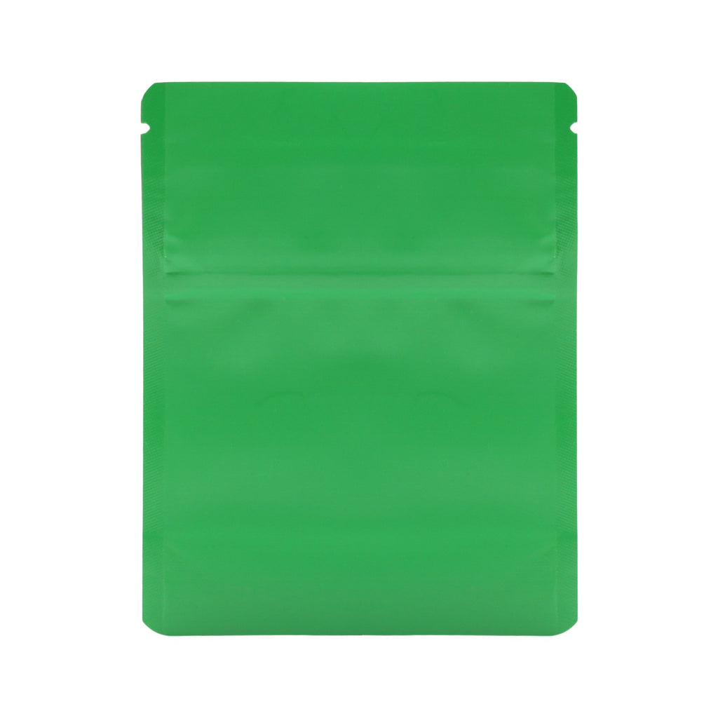 Bag King Child-Resistant Opaque Bag (1 gram) 3.5” x 4.5” Matte Green