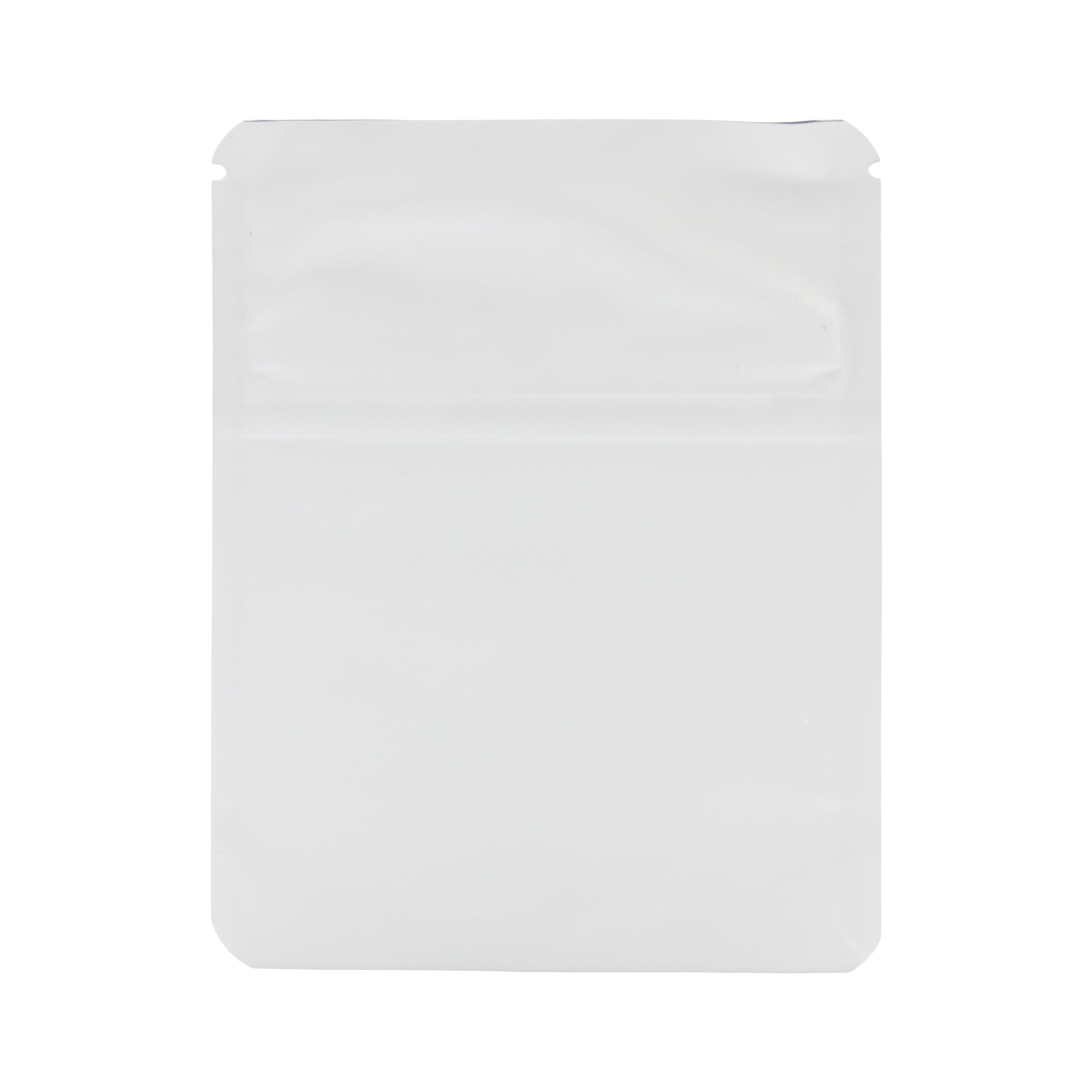 Bag King Child-Resistant Opaque Bag (1 gram) 3.5” x 4.5” Matte White