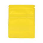 Bag King Child-Resistant Opaque Bag (1 gram) 3.5” x 4.5” Matte Yellow