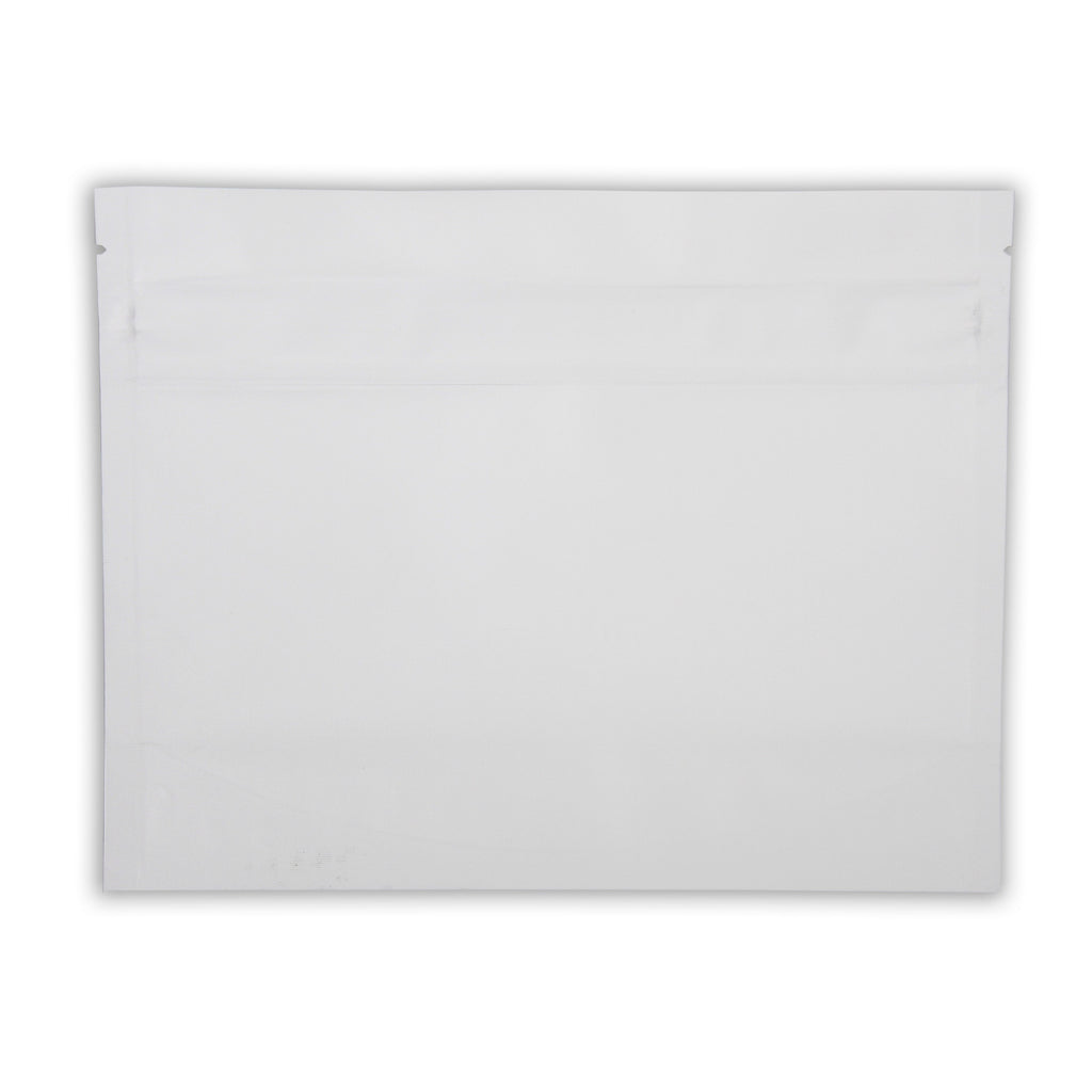 Bag King Child Resistant Opaque Exit Bag (12x9) White