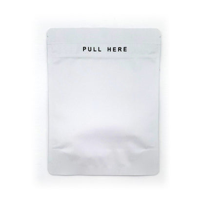 Bag King Child Resistant Opaque Exit Bag (6x8) White