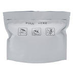 Bag King Child Resistant Opaque Exit Bag (8x6) White
