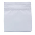 Bag King Child-Resistant Opaque Wide Mouth Bag (1/2 oz) 6.2" x 6.9" Matte White
