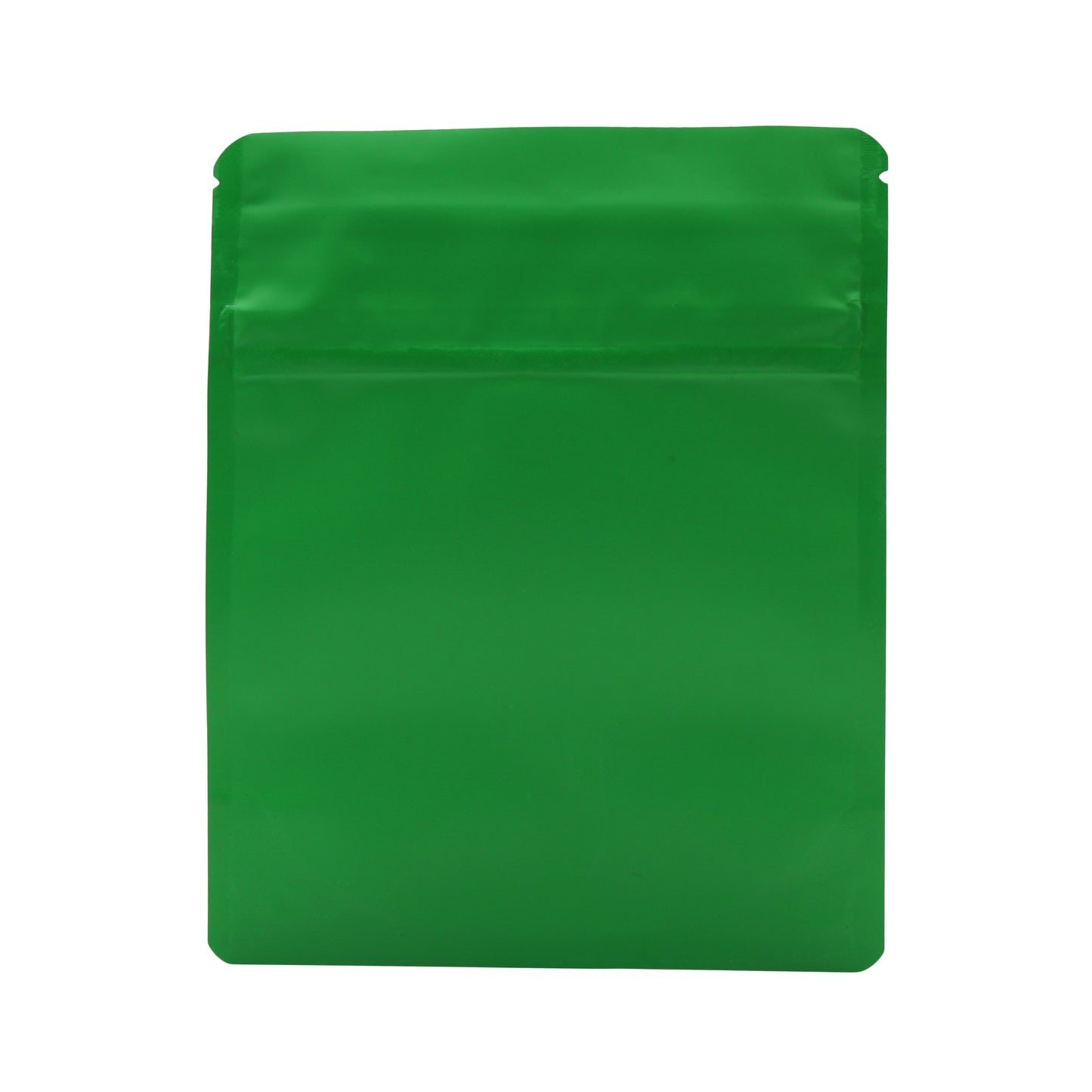 Bag King Child-Resistant Opaque Wide Mouth Bag (1/4th oz) 4.7" x 5.9" Matte Green