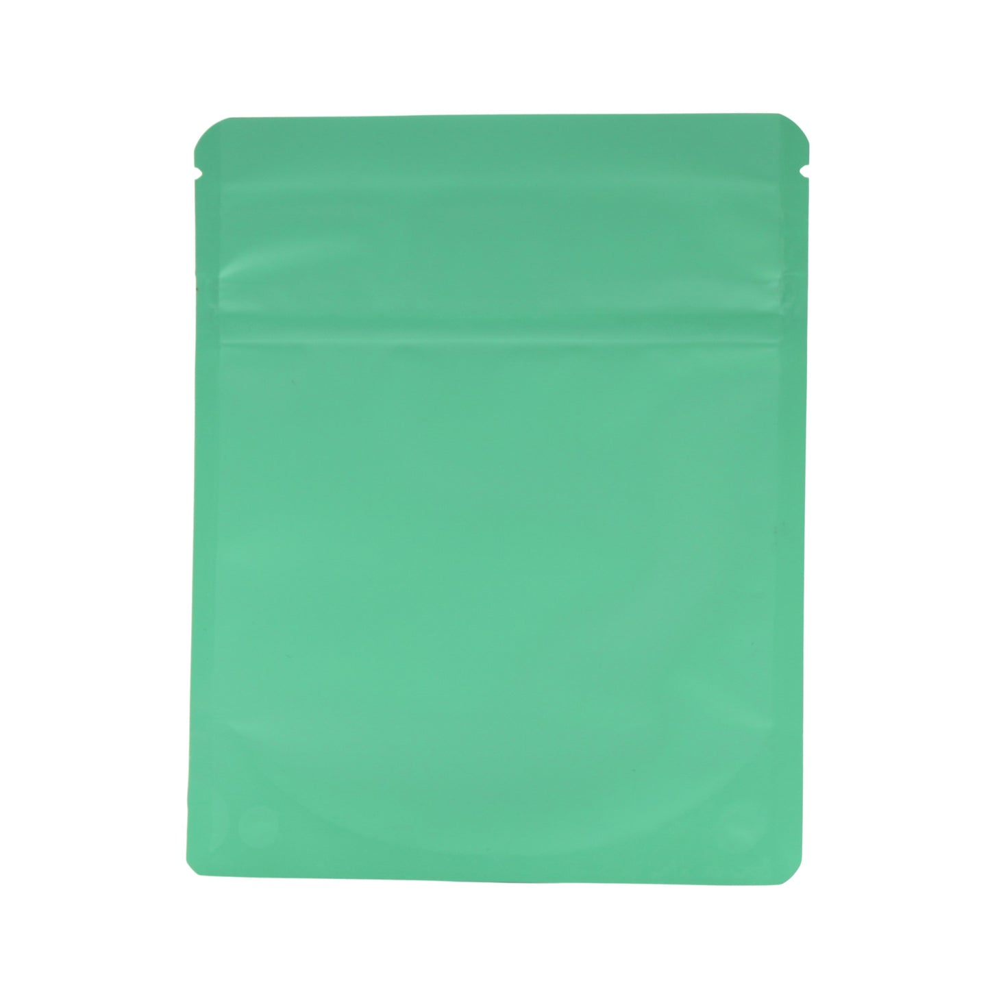 Bag King Child-Resistant Opaque Wide Mouth Bag (1/4th oz) 4.7" x 5.9" Matte Seafoam