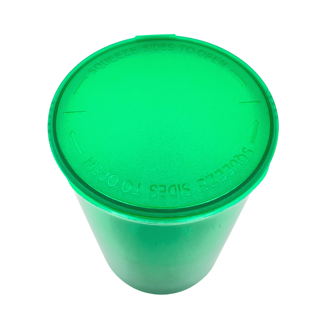 Bag King Child-Resistant Pop Top Bottle (160 dram)