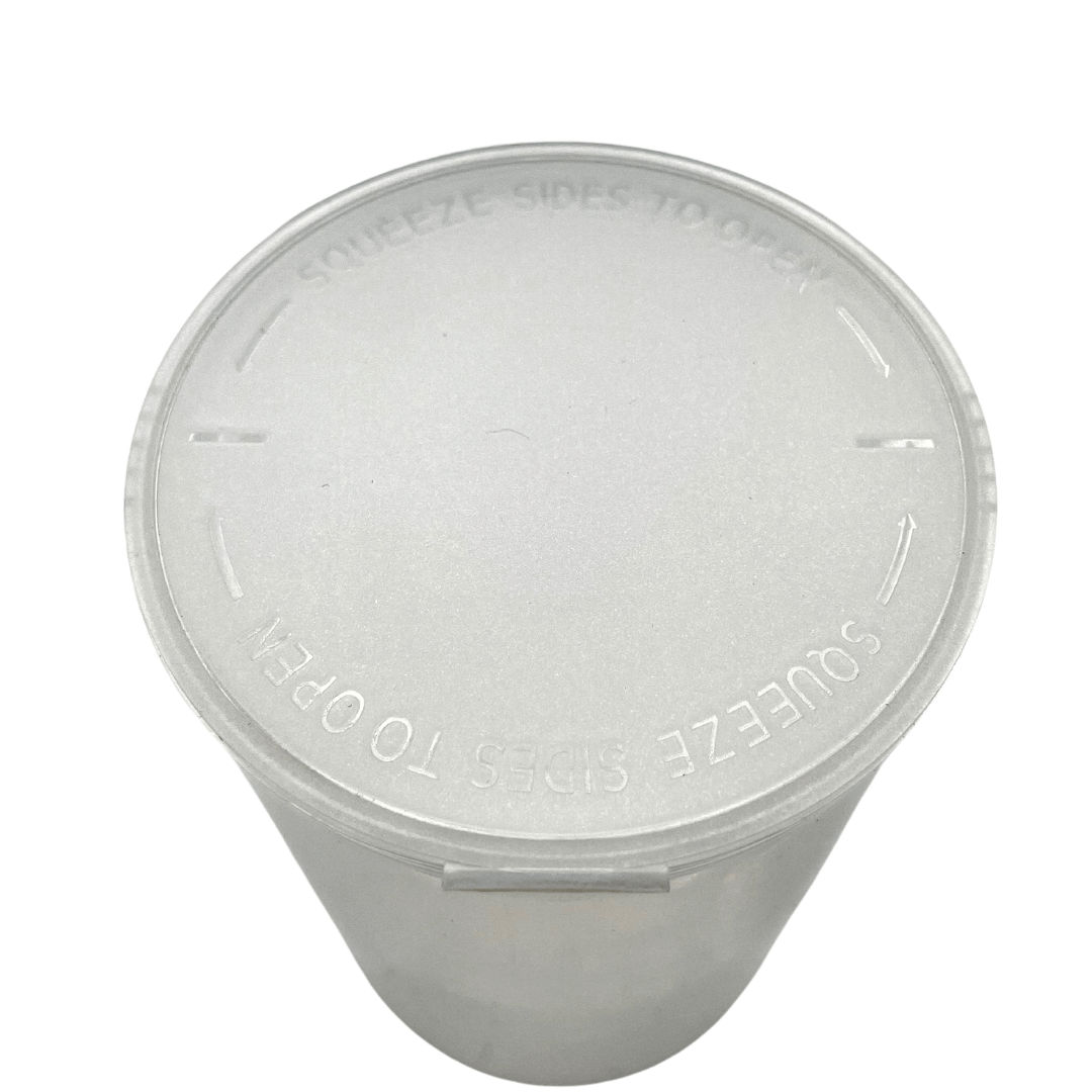 Bag King Child-Resistant Pop Top Bottle (160 dram)