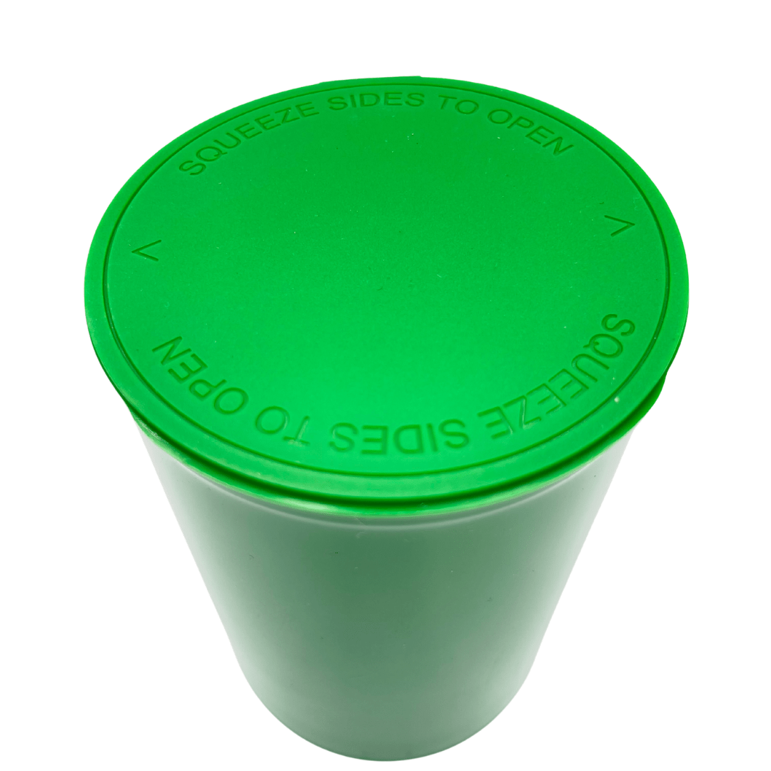 Bag King Child-Resistant Pop Top Bottle (160 dram)
