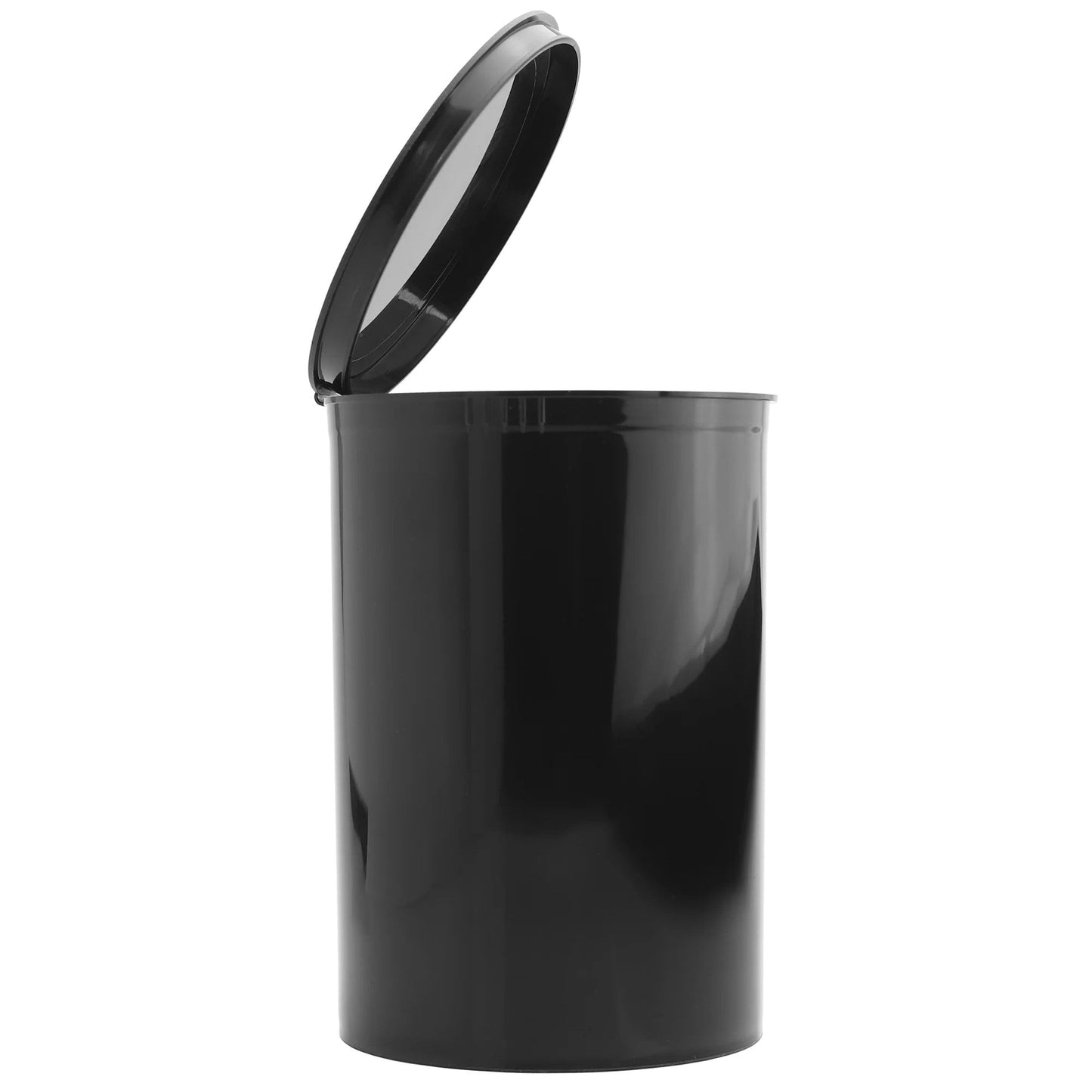 Bag King Child-Resistant Pop Top Bottle (160 dram) Black