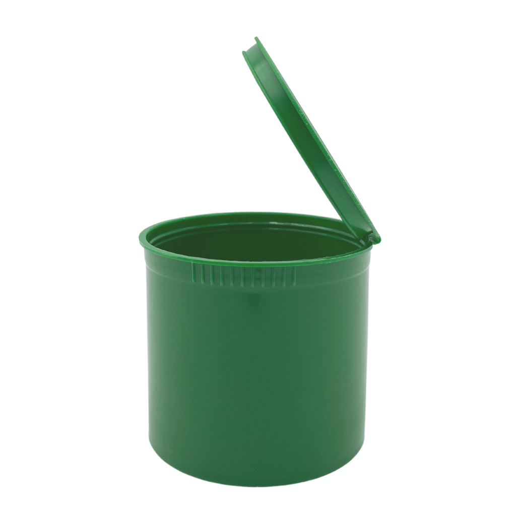 Bag King Child-Resistant Pop Top Bottle (90 dram) Green