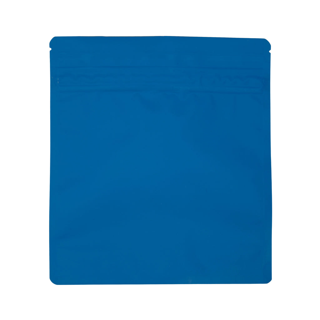 Bag King Child-Resistant Wide Mouth Bag (1 oz) 7" x 7.9" Matte Blue