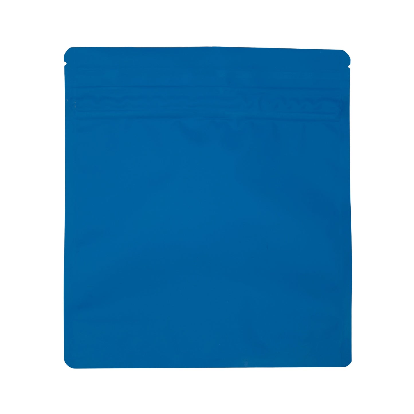Bag King Child-Resistant Wide Mouth Bag (1 oz) 7" x 7.9" Matte Blue