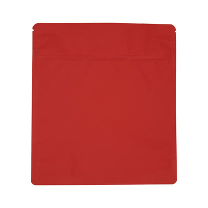 Bag King Child-Resistant Wide Mouth Bag (1 oz) 7" x 7.9" Matte Red