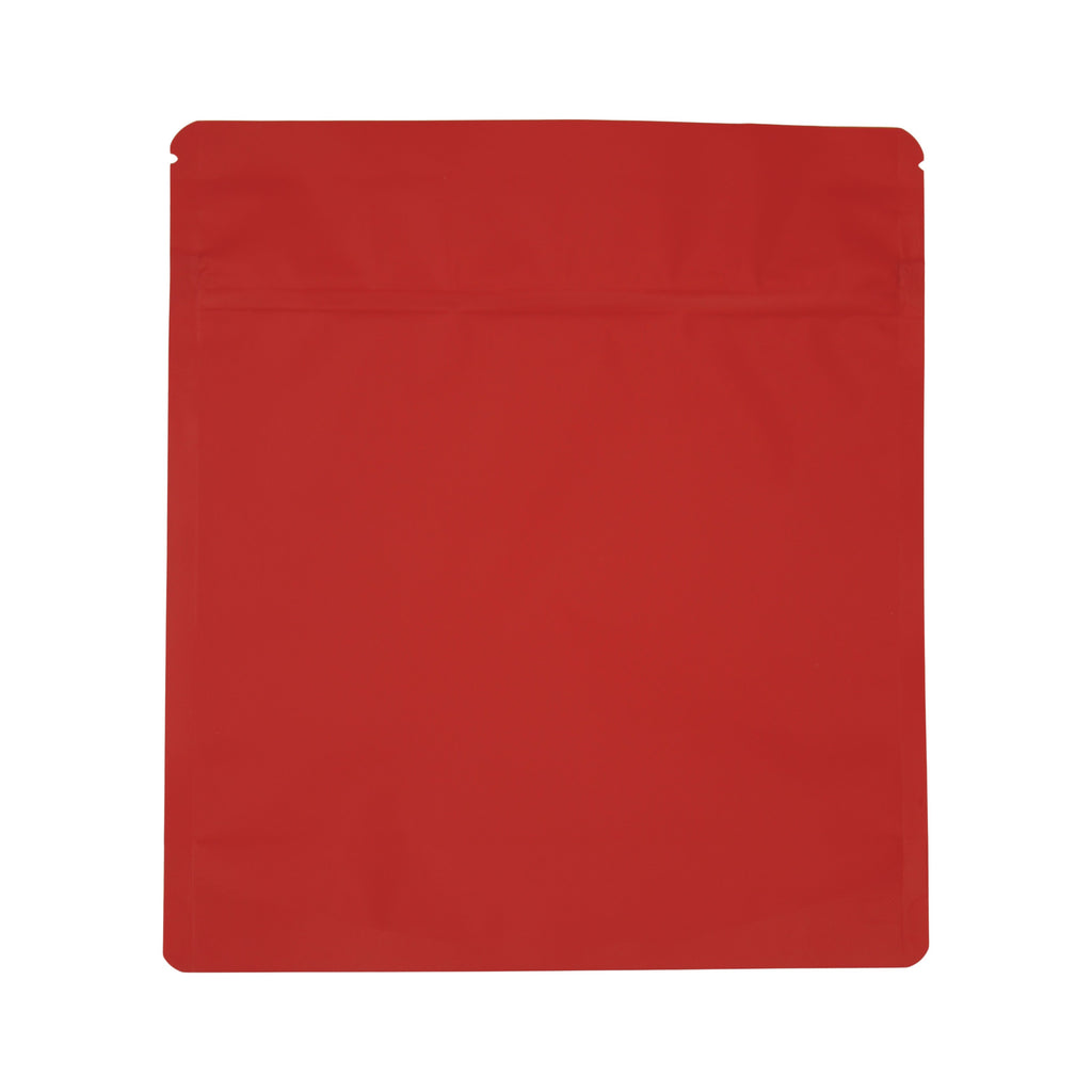 Bag King Child-Resistant Wide Mouth Bag (1 oz) 7" x 7.9" Matte Red