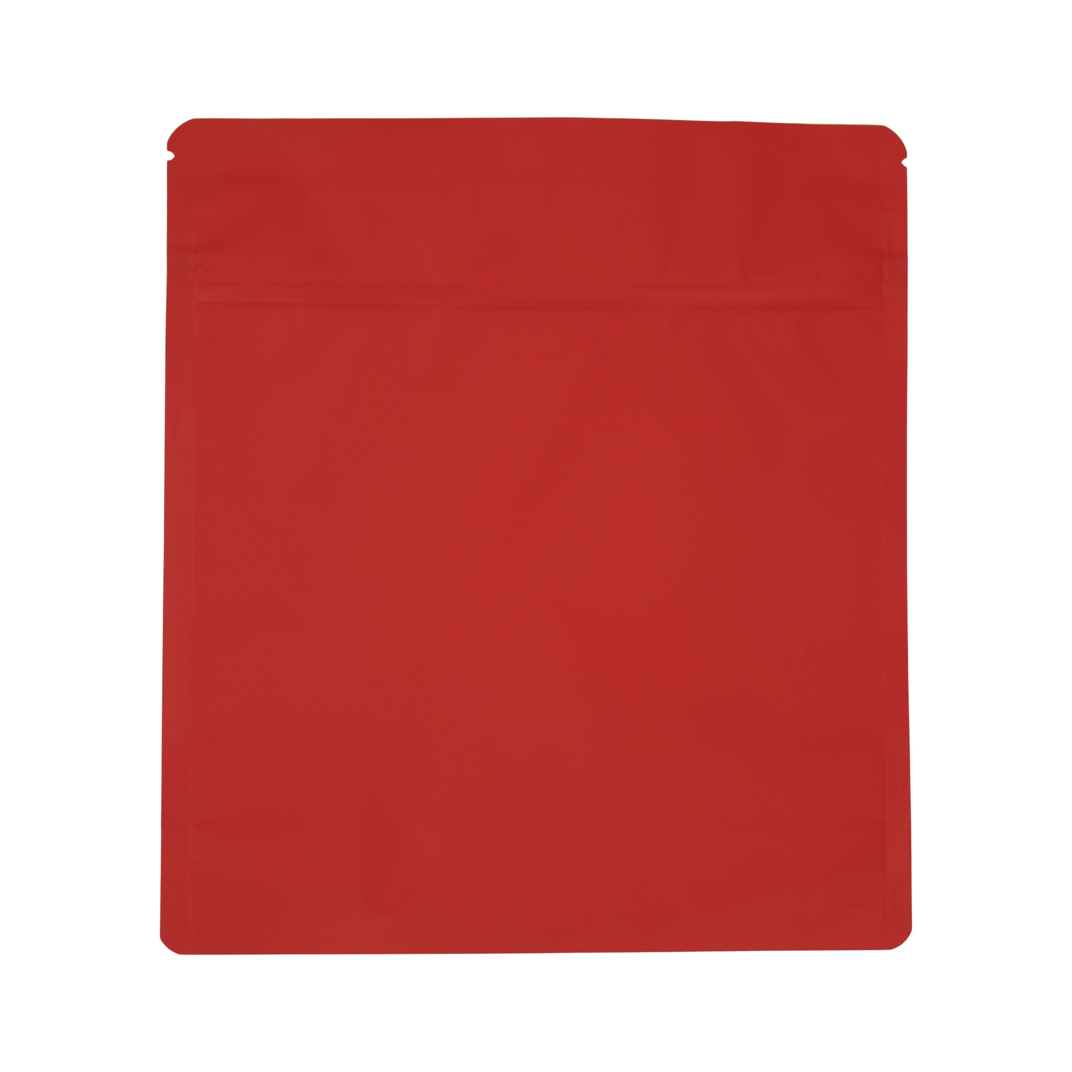 Bag King Child-Resistant Wide Mouth Bag (1 oz) 7" x 7.9" Matte Red