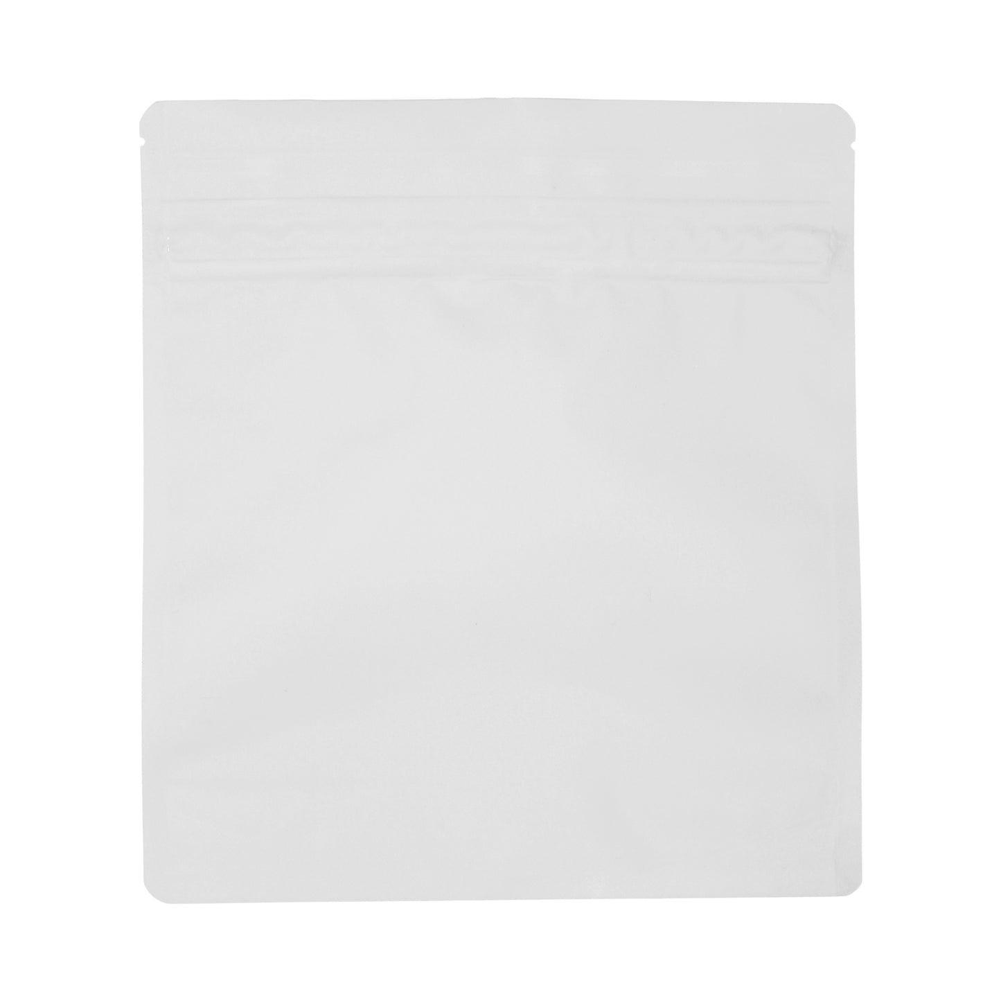 Bag King Child-Resistant Wide Mouth Bag (1 oz) 7" x 7.9" Matte White