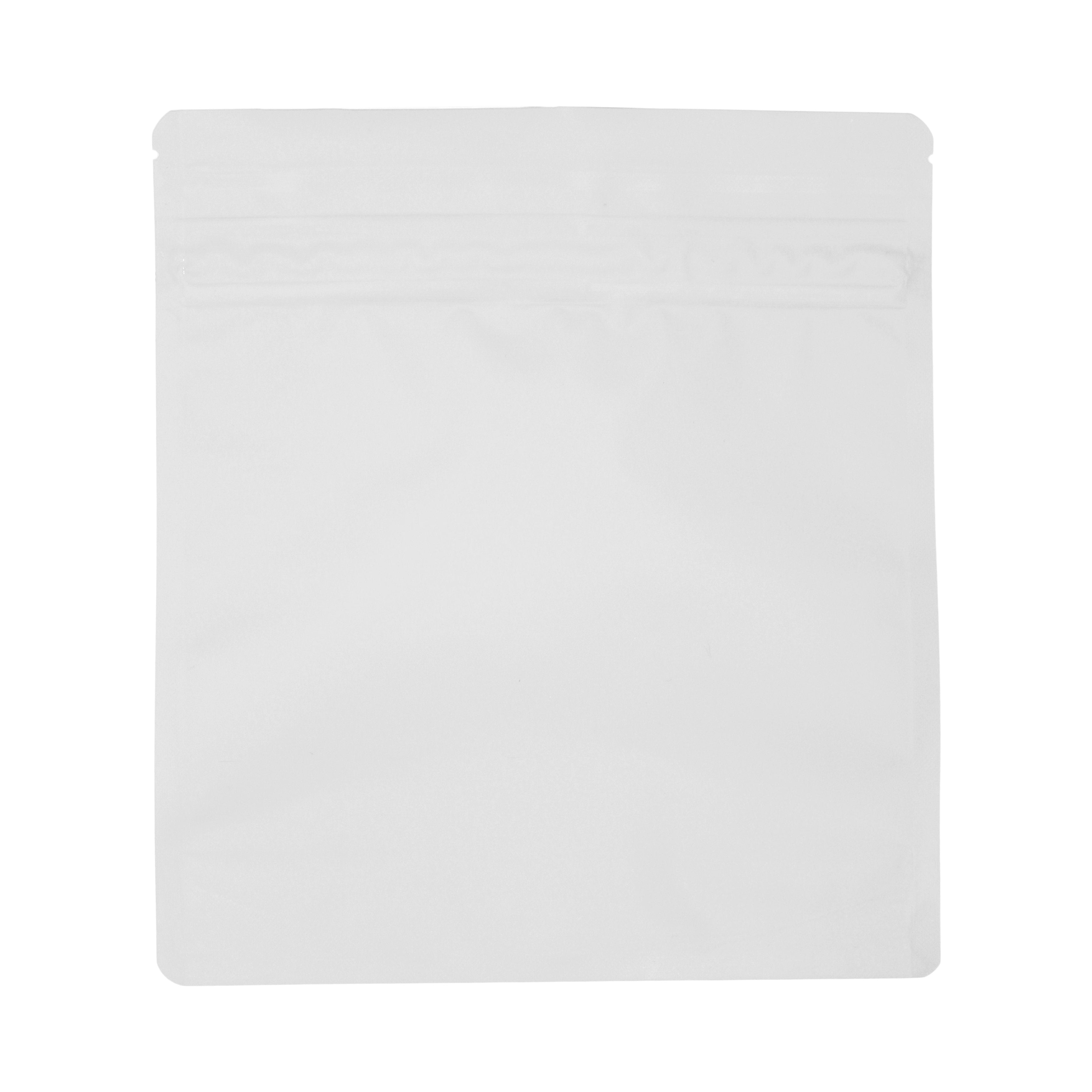 Bag King Child-Resistant Wide Mouth Bag (1 oz) 7" x 7.9" Matte White