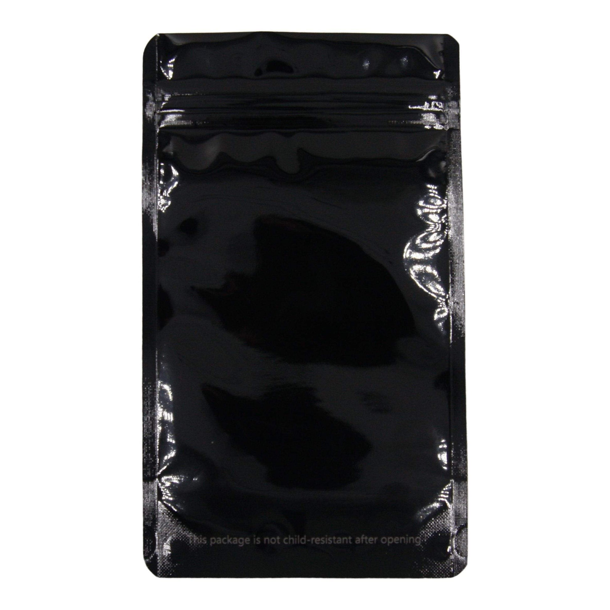 Bag King Clear Front Bag (1/4th oz) Glossy Black