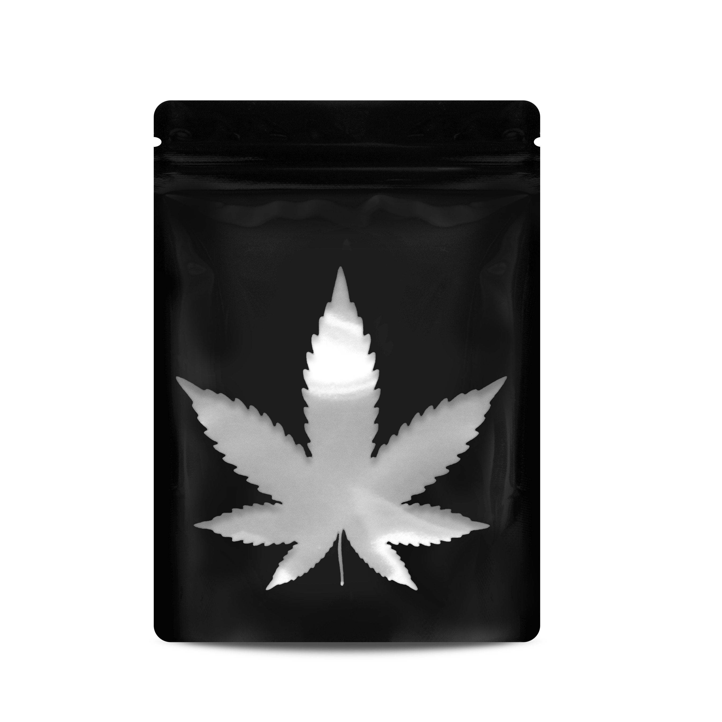 Bag King Clear Leaf Bag (1/8th to 1/4th oz) Glossy Black