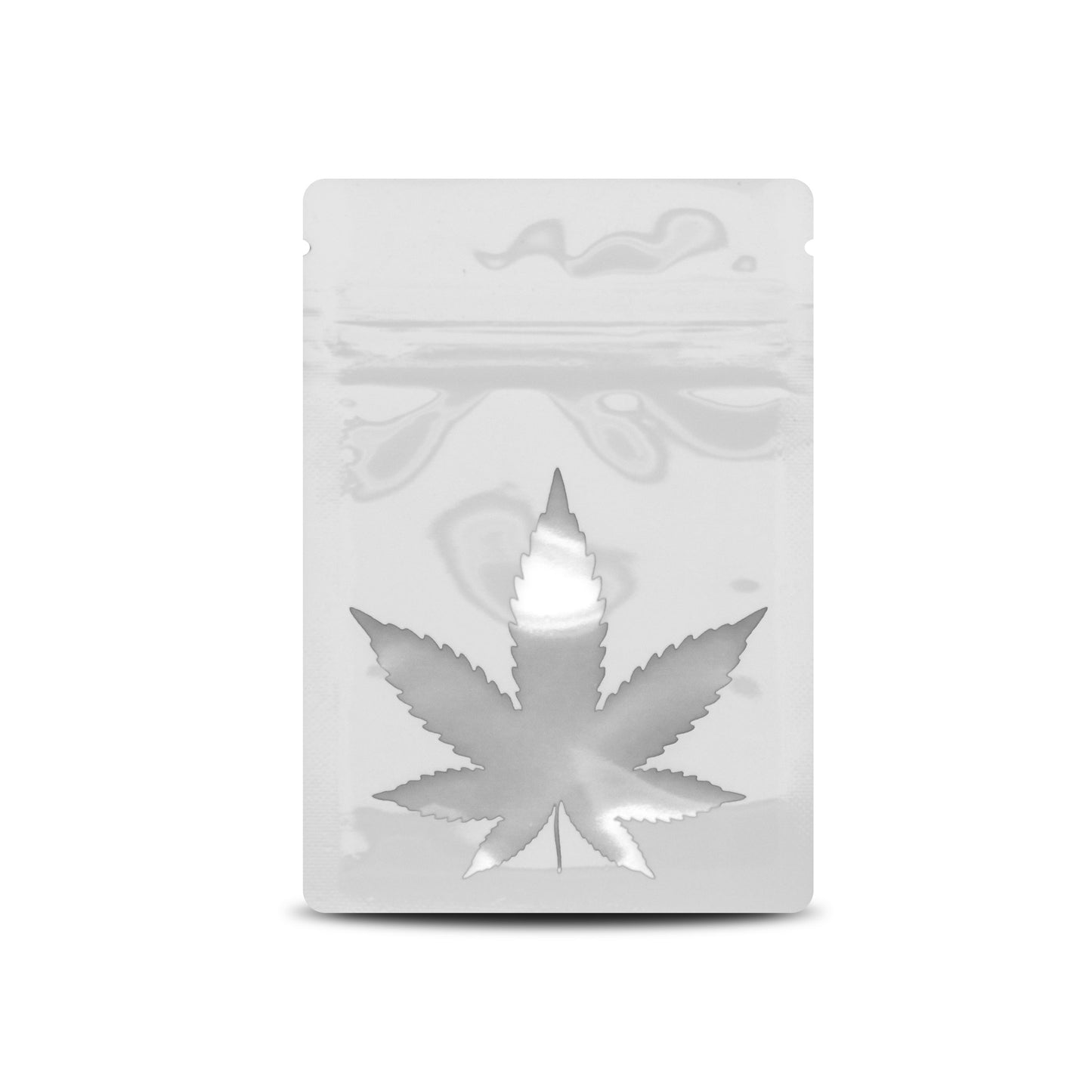 Bag King Clear Leaf Bag (1 gram) Glossy White